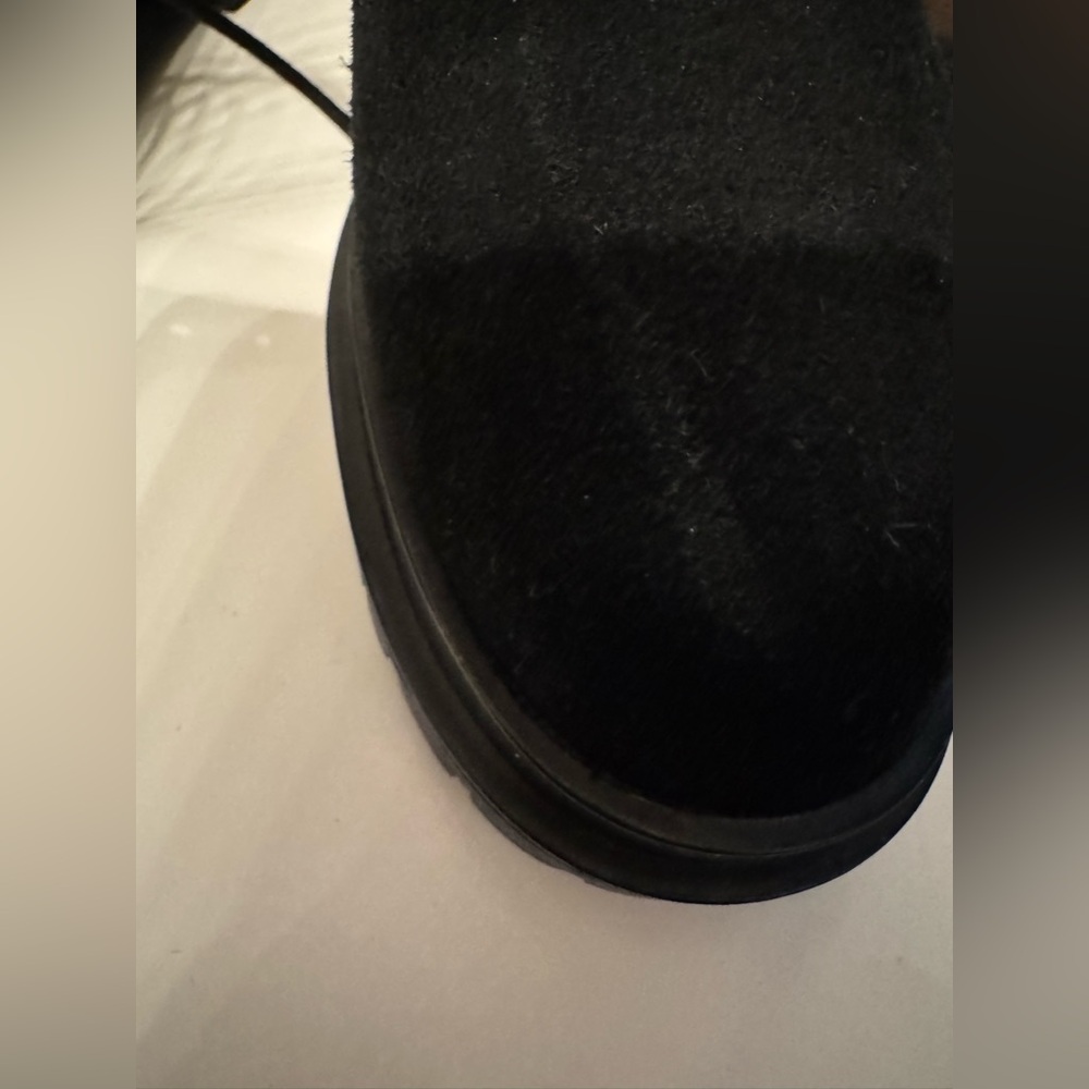 Lauren Ralph Lauren Carlee Bootie Women’s Black Suede Women's Boots Size 7 & 7.5 - Picture 15 of 15